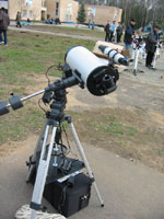 Сантел-180, на монтировке EQ-5 12/67 КБ